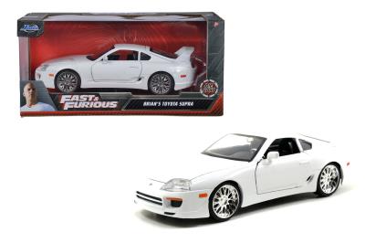 Jada F&F Toyota Supra white 1995 1:24. Wydawca: Jada. SmakLiter.pl Opakowanie Jada F&F Toyota Supra white 1995 1:24