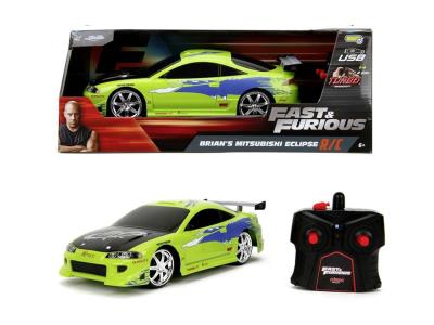 Jada RC F&F Mitsubishi Eclipse 1995 1:16. Wydawca: Jada. SmakLiter.pl Opakowanie Jada RC F&F Mitsubishi Eclipse 1995 1:16
