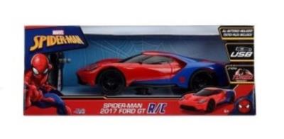 Jada RC Marvel Spider-Man Ford GT 1:16. Wydawca: Jada. SmakLiter.pl Opakowanie Jada RC Marvel Spider-Man Ford GT 1:16