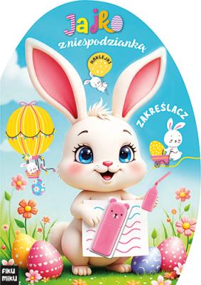 Jajko z niespodzianką. Autor:   Praca zbiorowa. SmakLiter.pl Okładka książki Jajko z niespodzianką