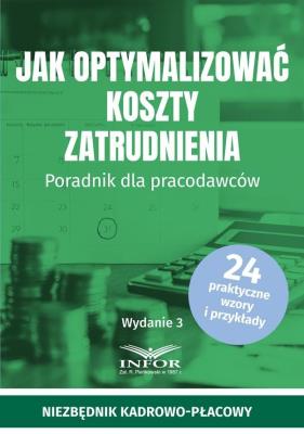 Okładka książki Jak optymalizować koszty zatrudnienia w.3
