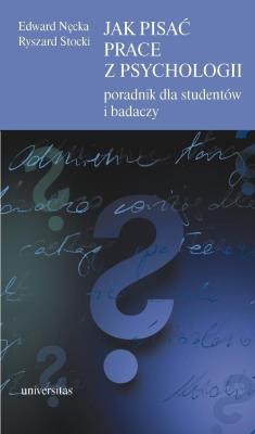 Okładka książki Jak pisać prace z psychologii