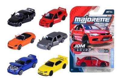 JDM Legends Premium 6 rodzajów. Wydawca: Majorette. SmakLiter.pl Opakowanie JDM Legends Premium 6 rodzajów