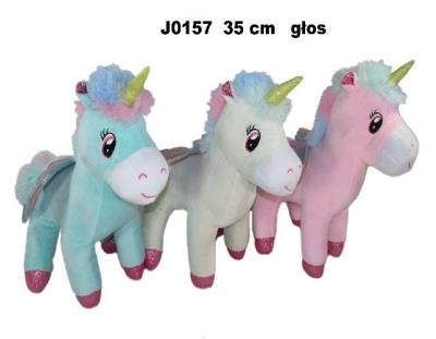 Opakowanie Jednorożec z głosem 35cm MIX