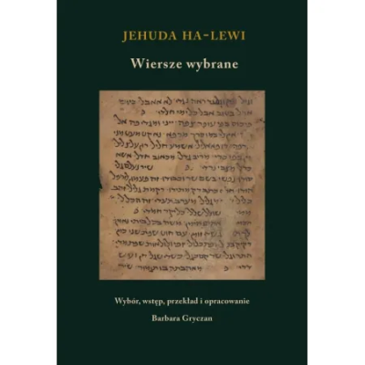 Okładka książki Jehuda ha-Lewi. Wiersze wybrane