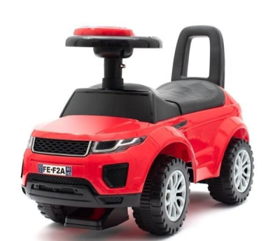 Jeździdełko SUV czerwone. Wydawca: Baby Mix. SmakLiter.pl Opakowanie Jeździdełko SUV czerwone