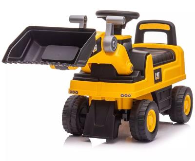 Jeździk Ładowarka żółty. Wydawca: Baby Mix. SmakLiter.pl Opakowanie Jeździk Ładowarka żółty