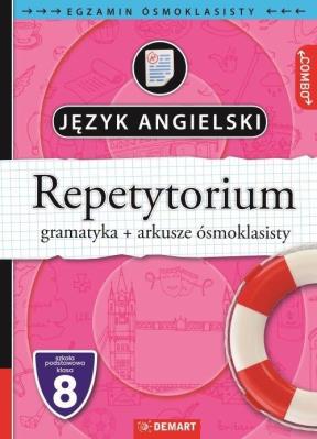 Okładka książki Język ang. Repetytorium. Egzamin ósmoklasisty