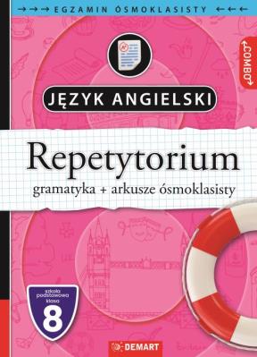 Okładka książki Język angielski. Repetytorium. Egzamin ósmoklasisty