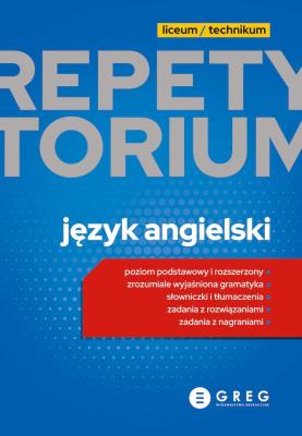 Okładka książki Język angielski. Repetytorium. Liceum/technikum wyd. 2025