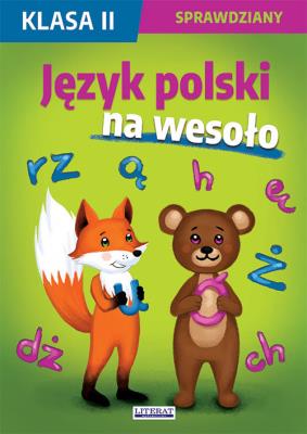 Okładka książki Język polski na wesoło. Sprawdziany. Klasa II