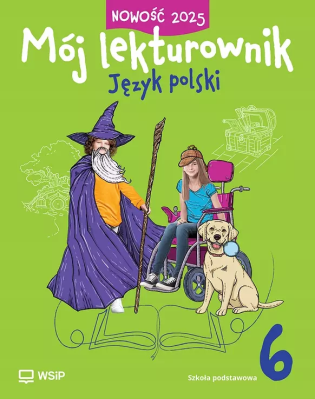 Okładka książki Język polski SP 6 Mój lekturownik ćw