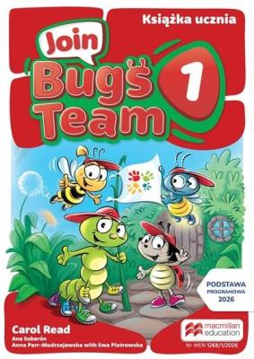 Okładka książki Join Bugs Team 1 Książka ucznia