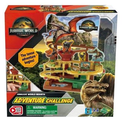 Jurassic World Adventure Challenge. Wydawca: Epoch. SmakLiter.pl Opakowanie Jurassic World Adventure Challenge