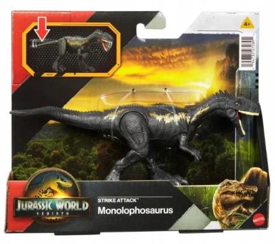 Opakowanie Jurassic World Figurka Strike Attack Monolophosaur