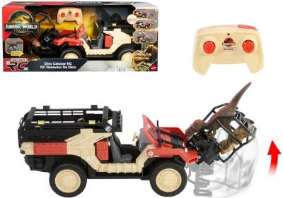 Opakowanie Jurassic World samochód RC z dinozaurem