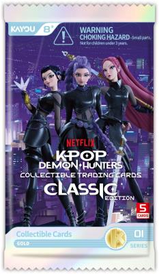 Opakowanie K-Pop Demon Hunters: Classic Edition - Gold Booster mix