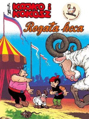 Okładka książki Kajko i Kokosz. Rogata heca