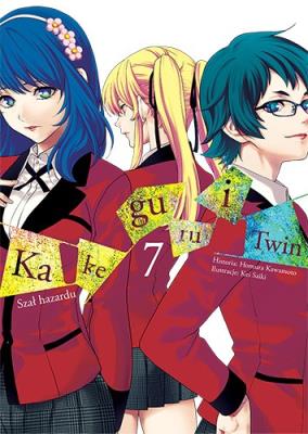 Kakegurui Twin. Tom 7. Autor: Homura Kawamoto, Kei Saiki. SmakLiter.pl Okładka książki Kakegurui Twin. Tom 7