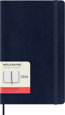 Opakowanie Kalendarz 2026 12M Moleskine L dzienny Sapphire Blue 13x21cm