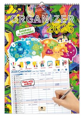 Opakowanie Kalendarz 2026 A3 ścienny jednostronny organizer