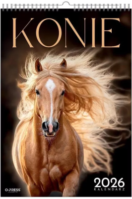 Opakowanie Kalendarz 2026 A3 wieloplanszowy Konie