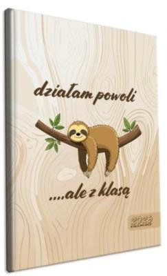 Opakowanie Kalendarz 2026 A4 tygodniowy Leniwiec