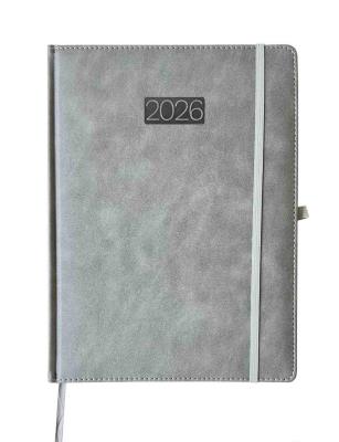Opakowanie Kalendarz 2026 A4 tygodniowy Lux z gumką MIX