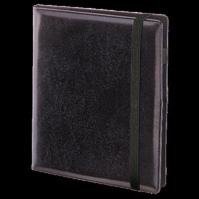 Kalendarz 2026 A4 tygodniowy na gumkę czarny KT42B-16. Wydawca: I-DROPS. SmakLiter.pl Opakowanie Kalendarz 2026 A4 tygodniowy na gumkę czarny KT42B-16