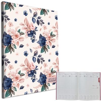 Opakowanie Kalendarz 2026 A4 tygodniowy niebieskie Róże