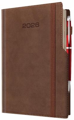 Opakowanie Kalendarz 2026 A5 dzienny biznes planer pastelowy