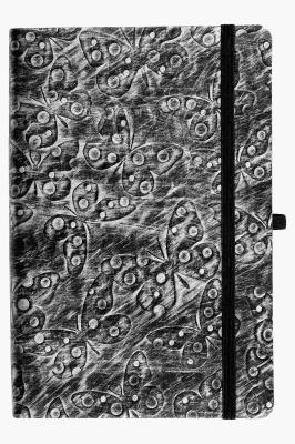 Opakowanie Kalendarz 2026 A5 dzienny Jazz motyl-srebrny