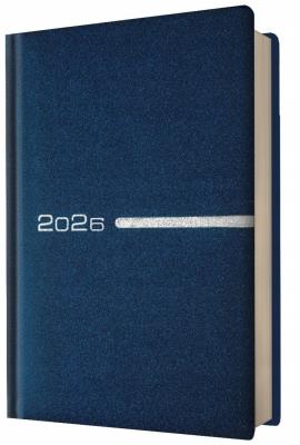 Opakowanie Kalendarz 2026 A5 dzienny kieszonka niebieski