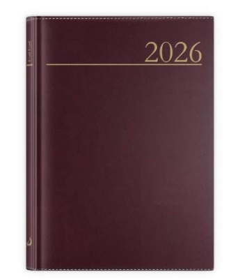 Opakowanie Kalendarz 2026 A5 dzienny Madrid brązowy