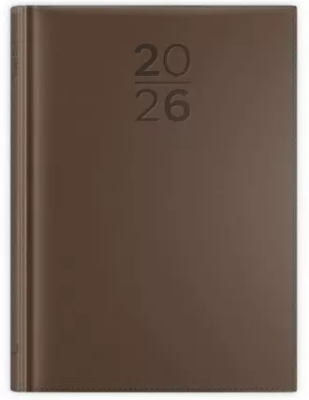 Opakowanie Kalendarz 2026 A5 dzienny print brązowy