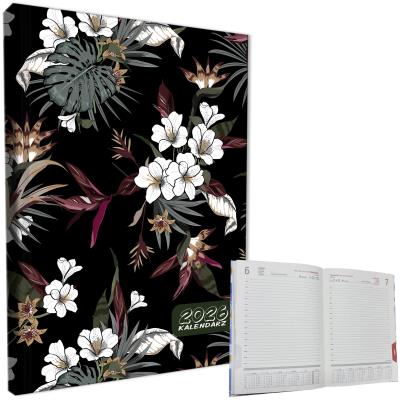 Opakowanie Kalendarz 2026 A5 dzienny sb/nd osobno Kwiaty