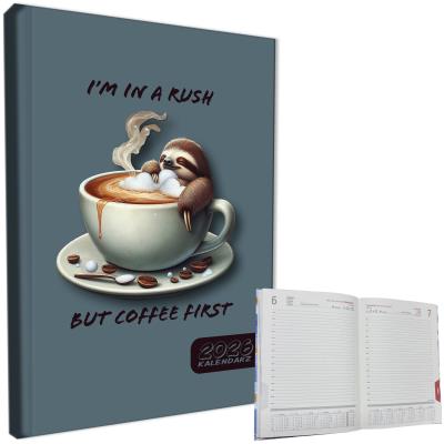 Opakowanie Kalendarz 2026 A5 dzienny sb/nd osobno Leniwiec