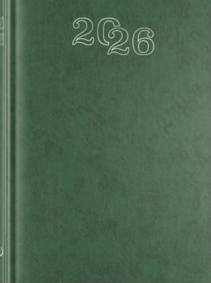 Opakowanie Kalendarz 2026 A5 dzienny standard zielony