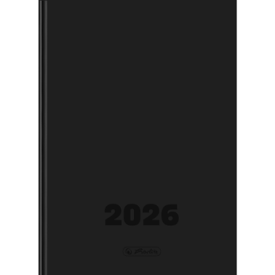 Opakowanie Kalendarz 2026 A5 dzienny Szefa DTP czarny HERLITZ