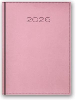 Opakowanie Kalendarz 2026 A5 dzienny Vivella Pudrowy róż