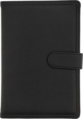 Opakowanie Kalendarz 2026 A5 dzienny z zapięciem ekoskóra czarny