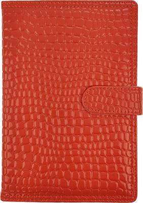 Opakowanie Kalendarz 2026 A5 dzienny z zapięciem krokodyl czerwony