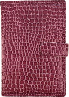 Opakowanie Kalendarz 2026 A5 dzienny z zapięciem krokodyl fioletowy