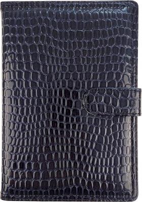 Opakowanie Kalendarz 2026 A5 dzienny z zapięciem krokodyl granatowy