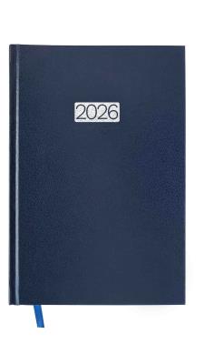 Opakowanie Kalendarz 2026 A5 Ekonomiczny dzienny V2 granatowy K-A5D E