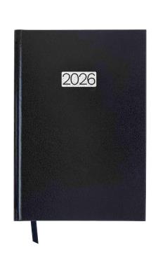 Opakowanie Kalendarz 2026 A5 Ekonomiczny dzienny V3 czarny K-A5D E