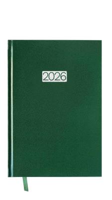 Opakowanie Kalendarz 2026 A5 Ekonomiczny dzienny V5 zielony K-A5D E