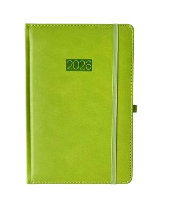 Opakowanie Kalendarz 2026 A5 LUX dzienny seledynowy V8 K-A5D L