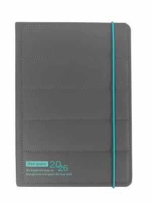 Opakowanie Kalendarz 2026 A5 LUX north face dzienny V3 szary K-A5D NF