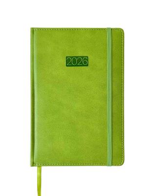 Opakowanie Kalendarz 2026 A5 LUX tygodniowy seledynowy V8 K-A5T L